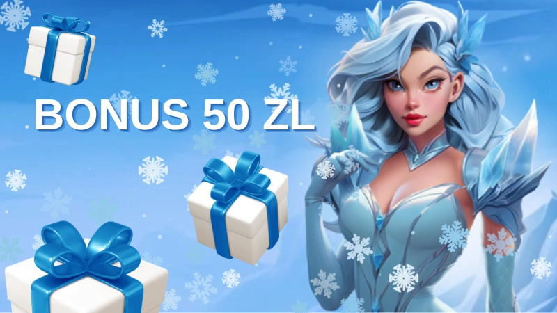 Ilustracyjna grafika promocyjna Ice Casino — bonus 50 zł
